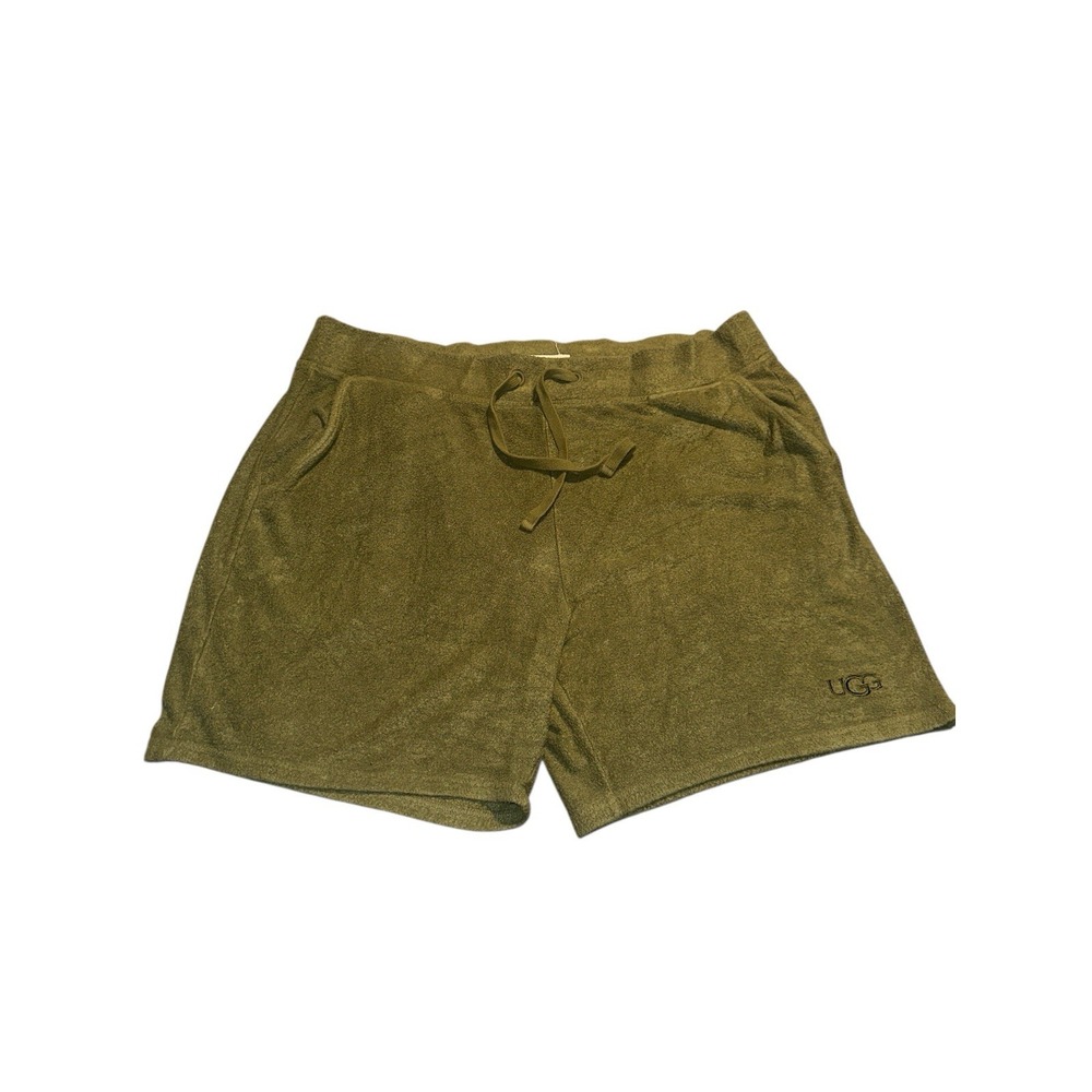 UGG‎ DOMINICK BRUSHED TERRY WORKOUT LOUNGE POCKET DRAWSTRING SHORTS -Size Xl